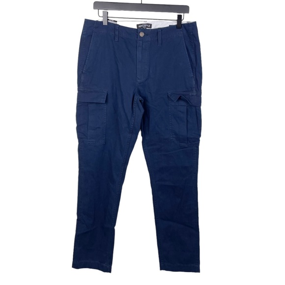 J. Crew Pants New J Crew Mens Flex Straightfit Cargo Pants In Navy